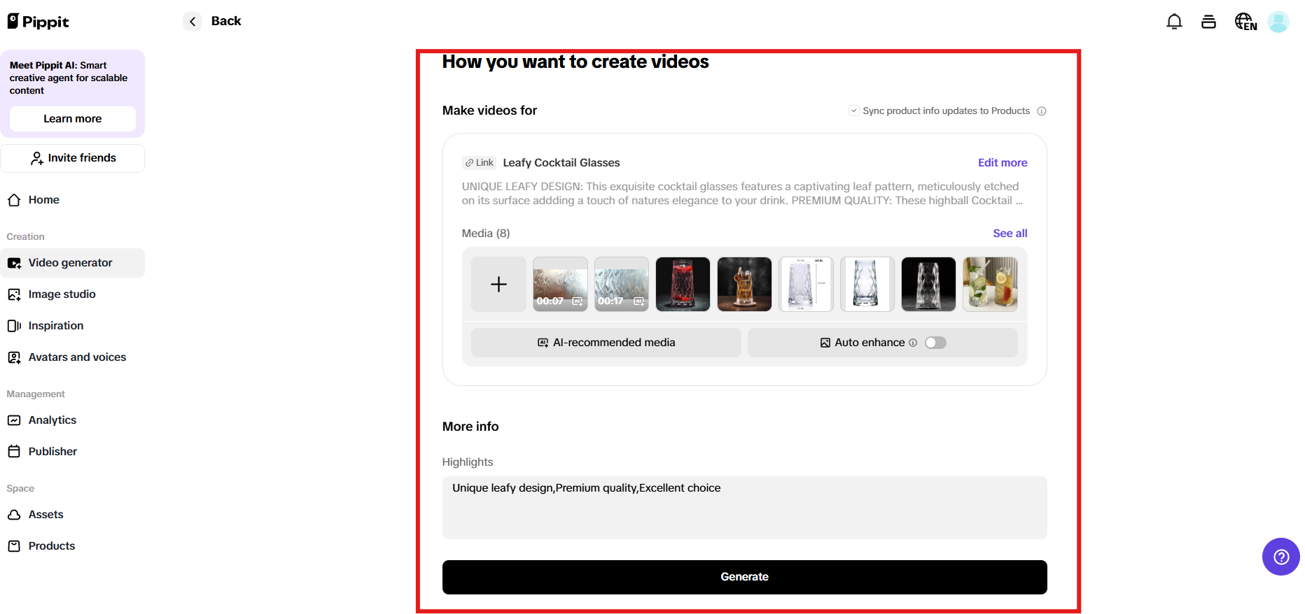 How you want to create videos