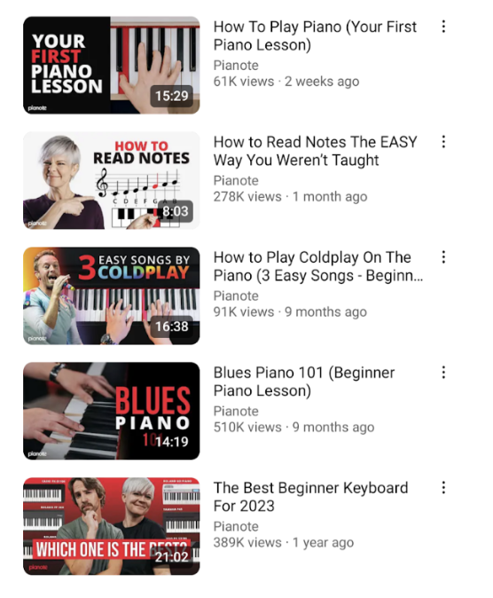 YouTube katılımını artırmak için farklı içerik fikirleri denemek