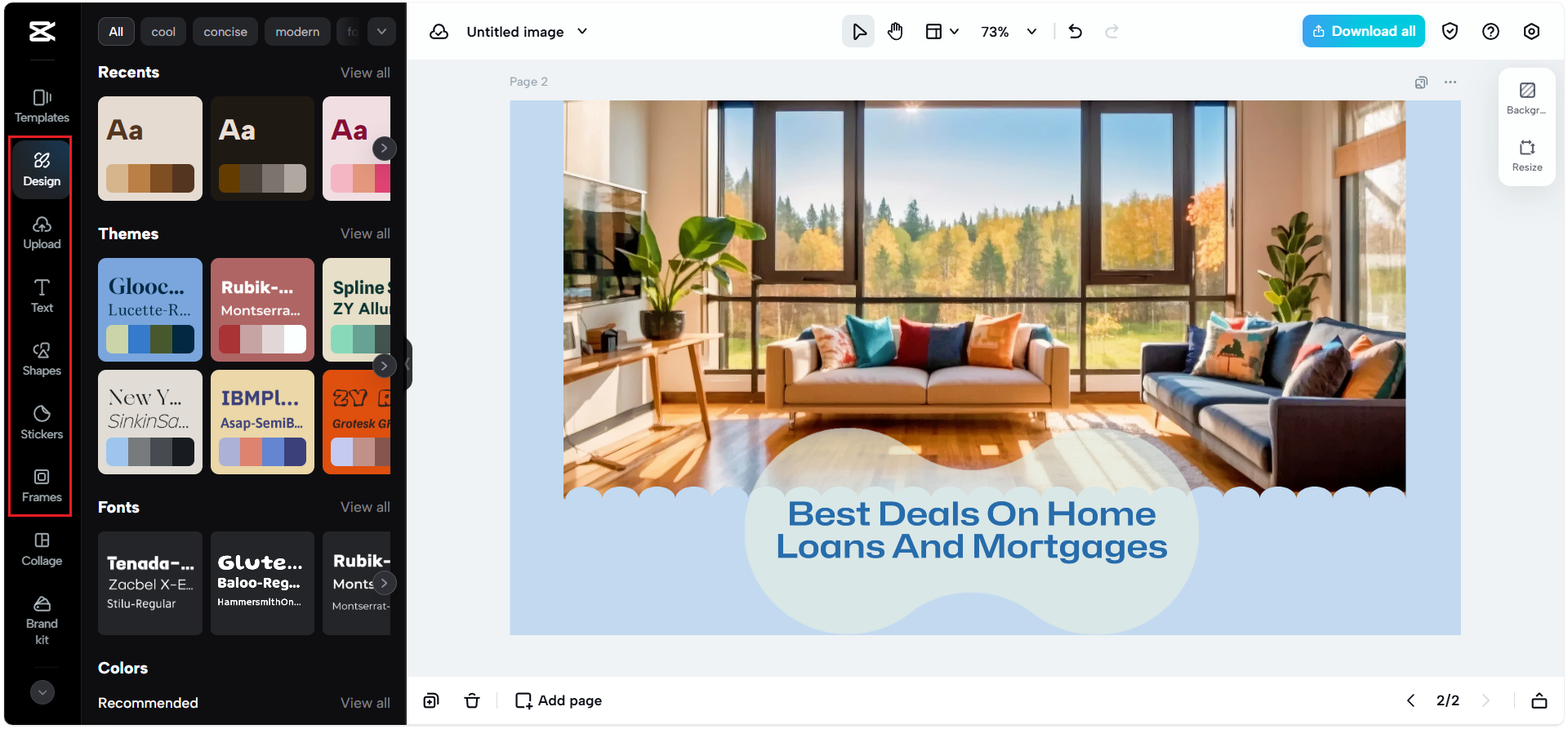 Add text and other detail adjustments