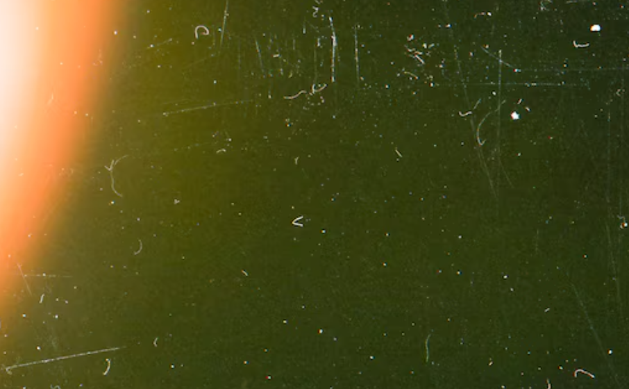 Film grain overlay