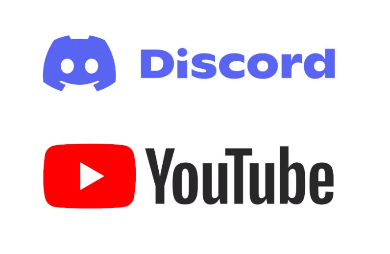 YouTube 채널 광고에 Discord 사용