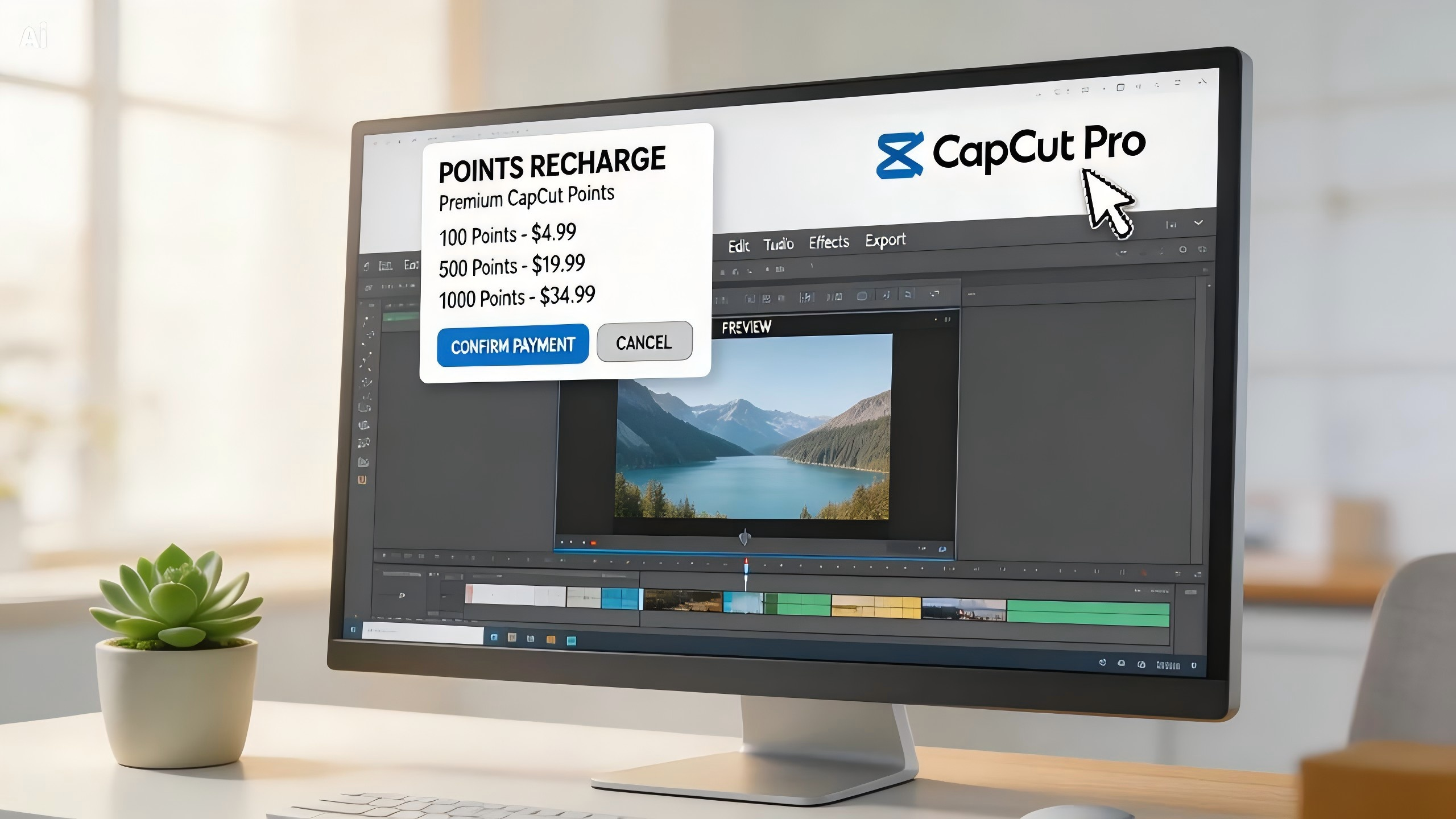 Ändra CapCut Pro prenumerationsplan