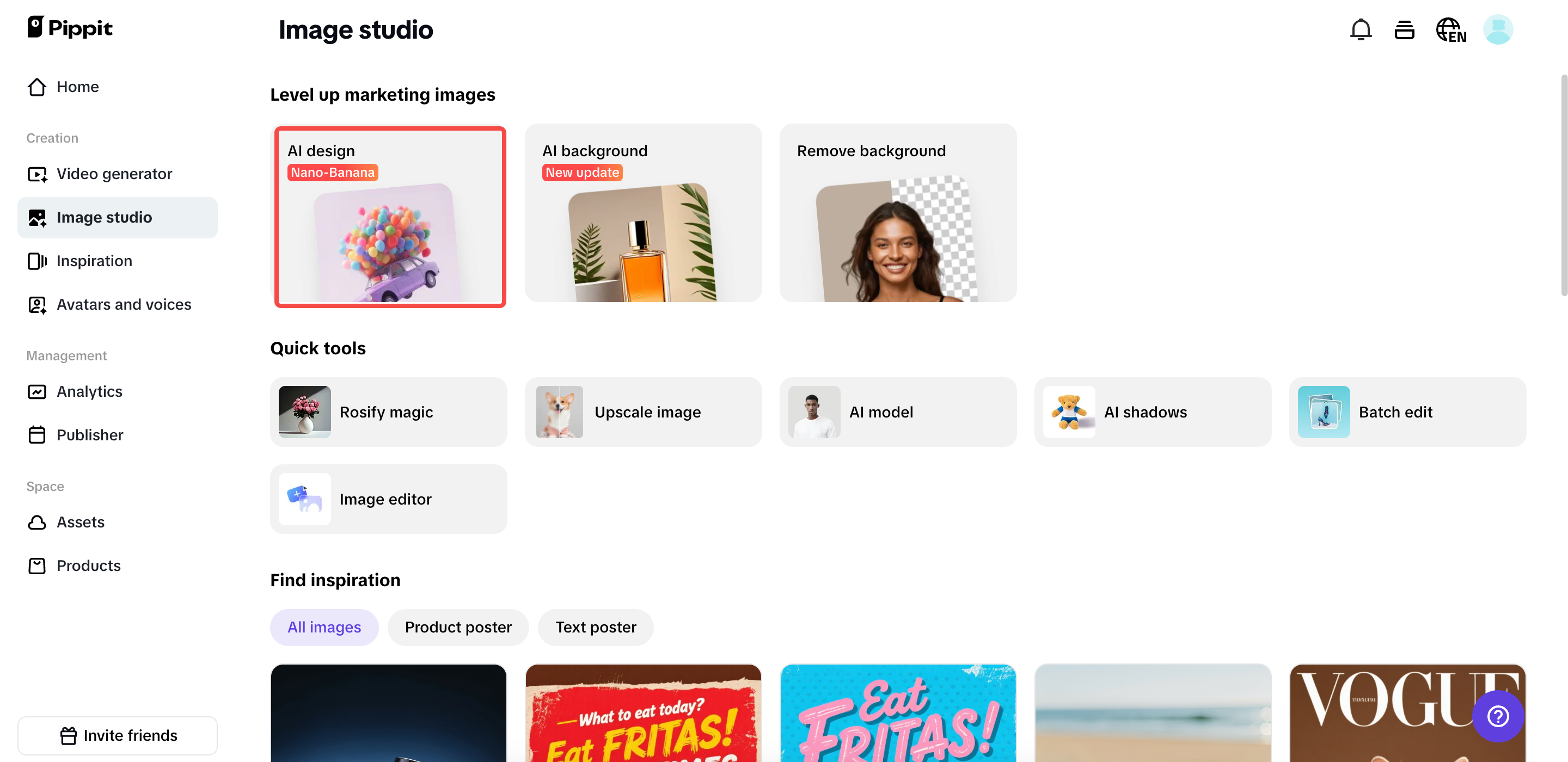 Access AI design tool