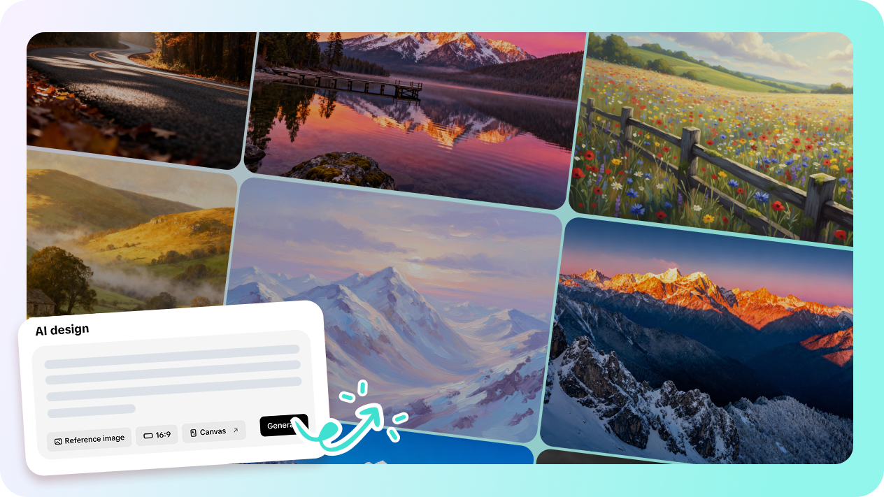 Generazione di paesaggi potenziata dall'AI