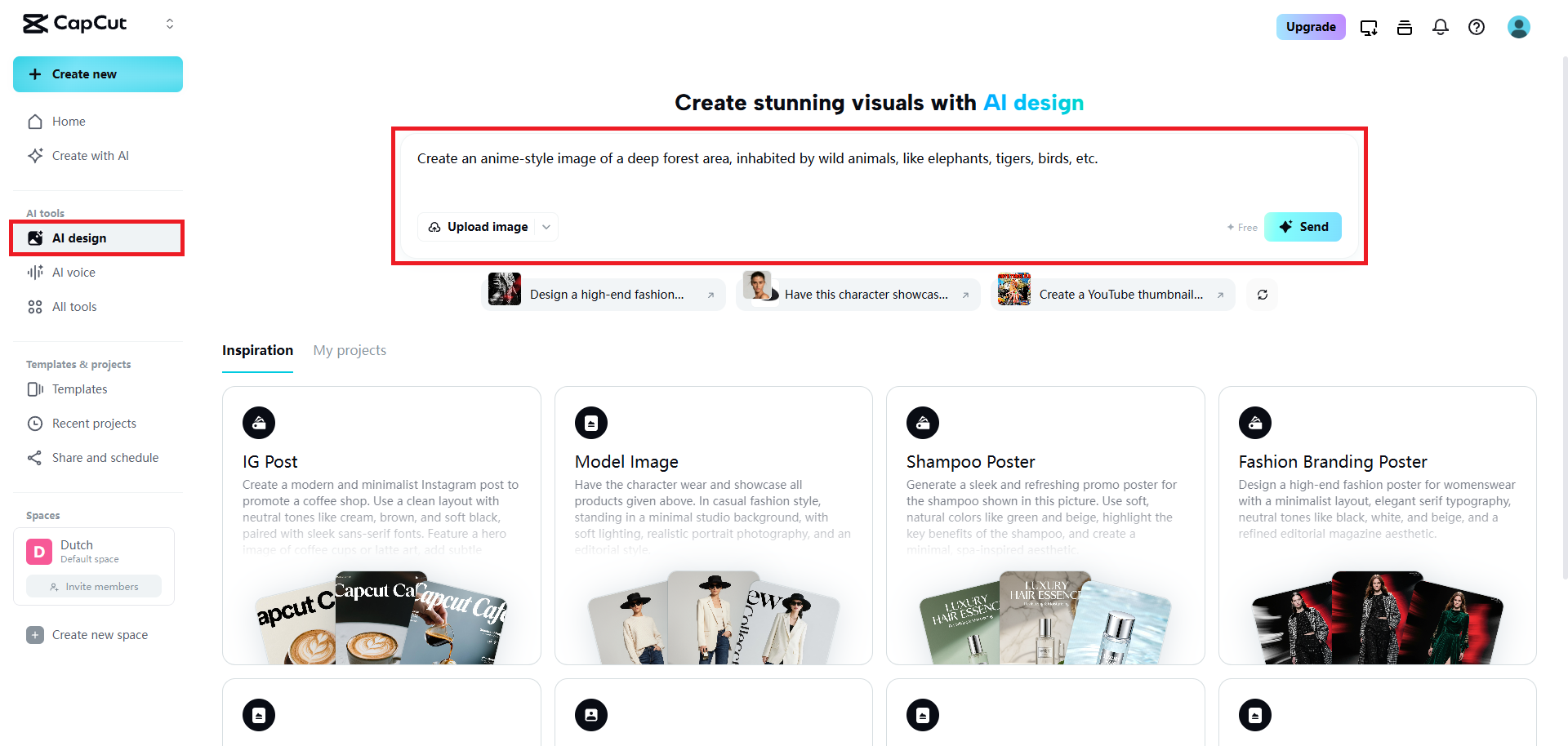 Provide your prompt for image creation