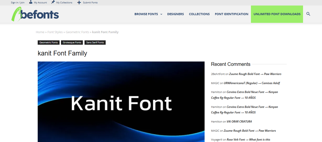 Font