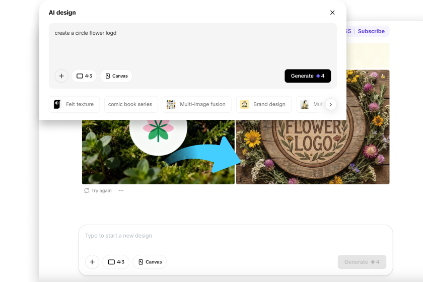 Customize the flyer design