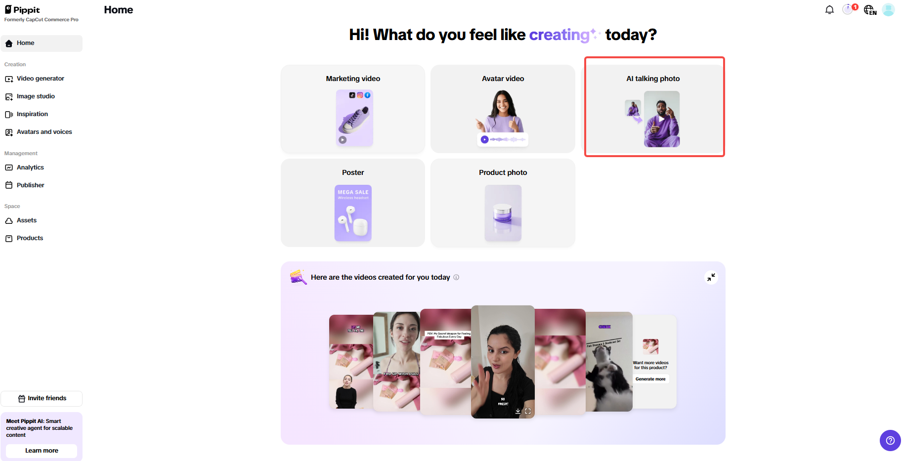 AI talking photo generator