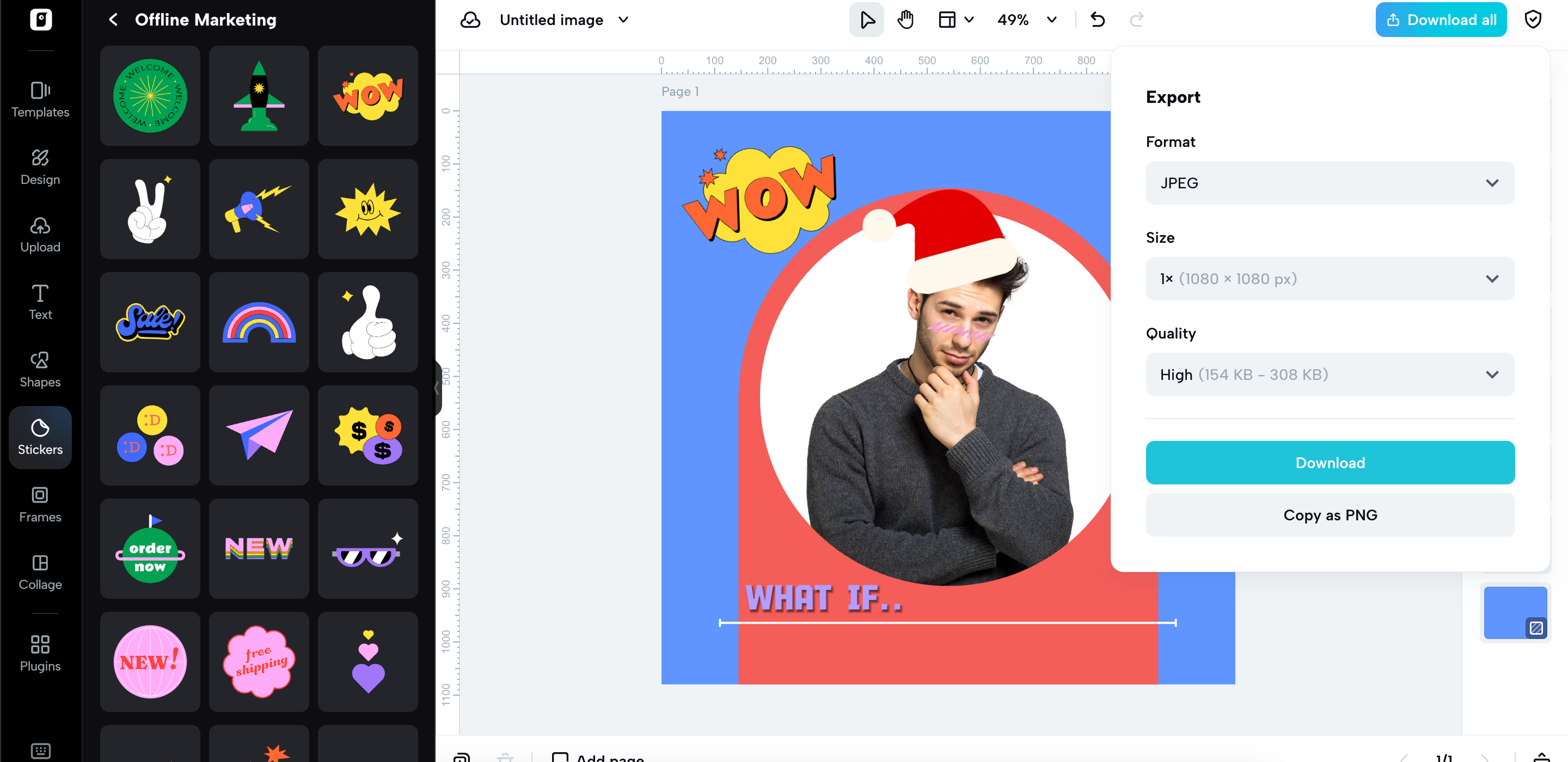 Download your profile