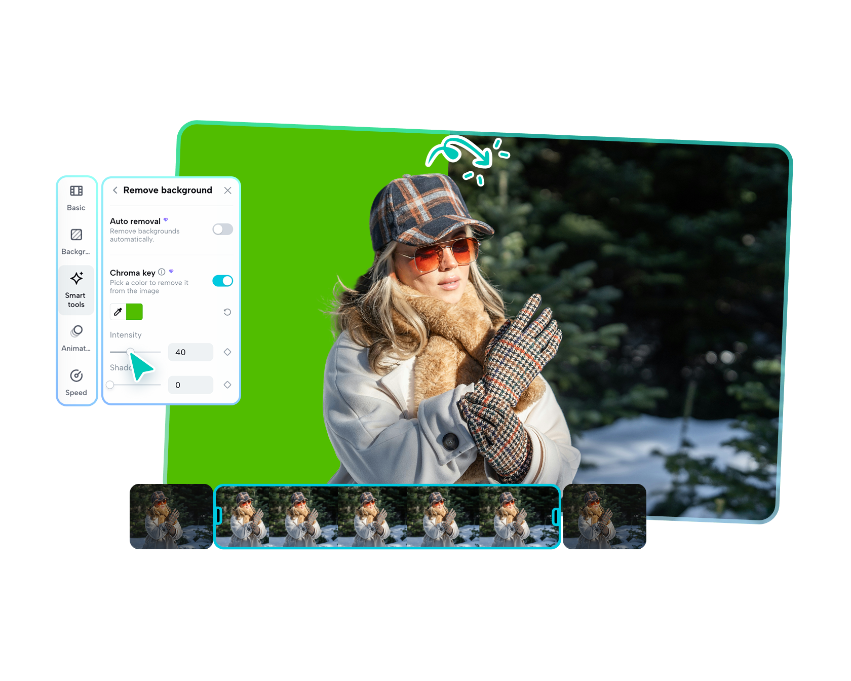 программа для работы с зеленым экраном
