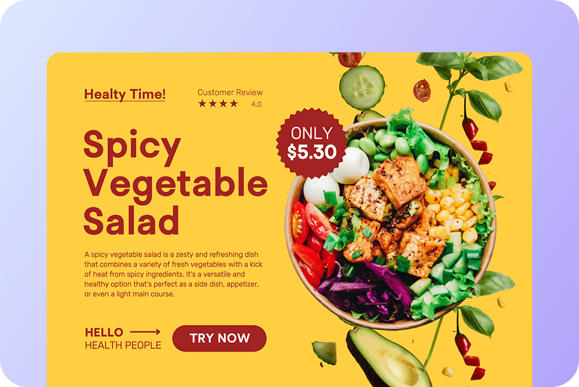  Product promotion overlays