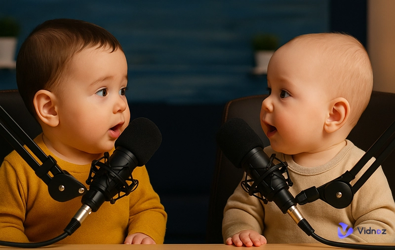 Konuşan bebek podcast'i