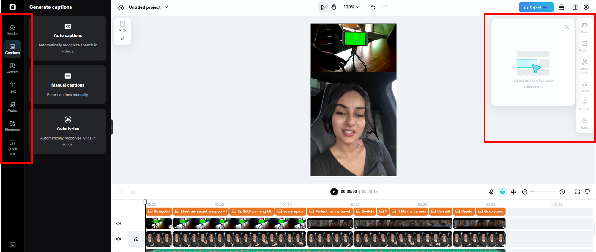 Take advantage of Pippit's advanced video editing tools