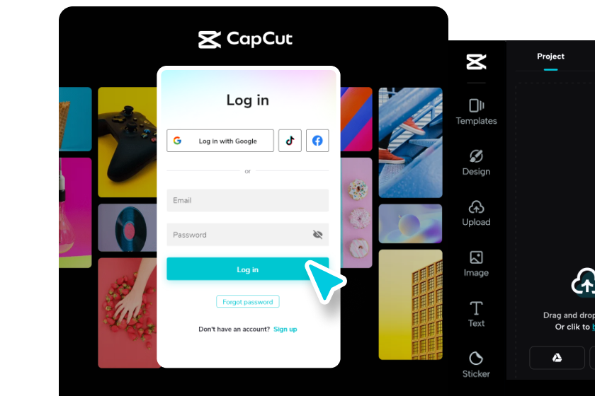 今すぐCapCutに登録してください。