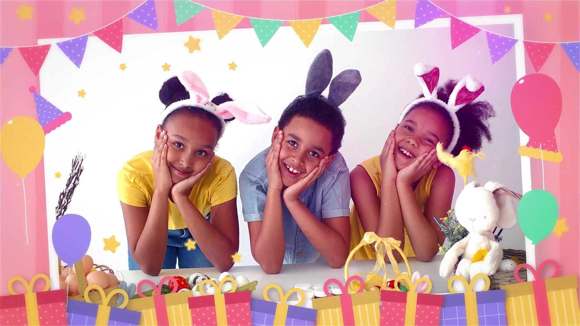 Slideshow happy birthday video