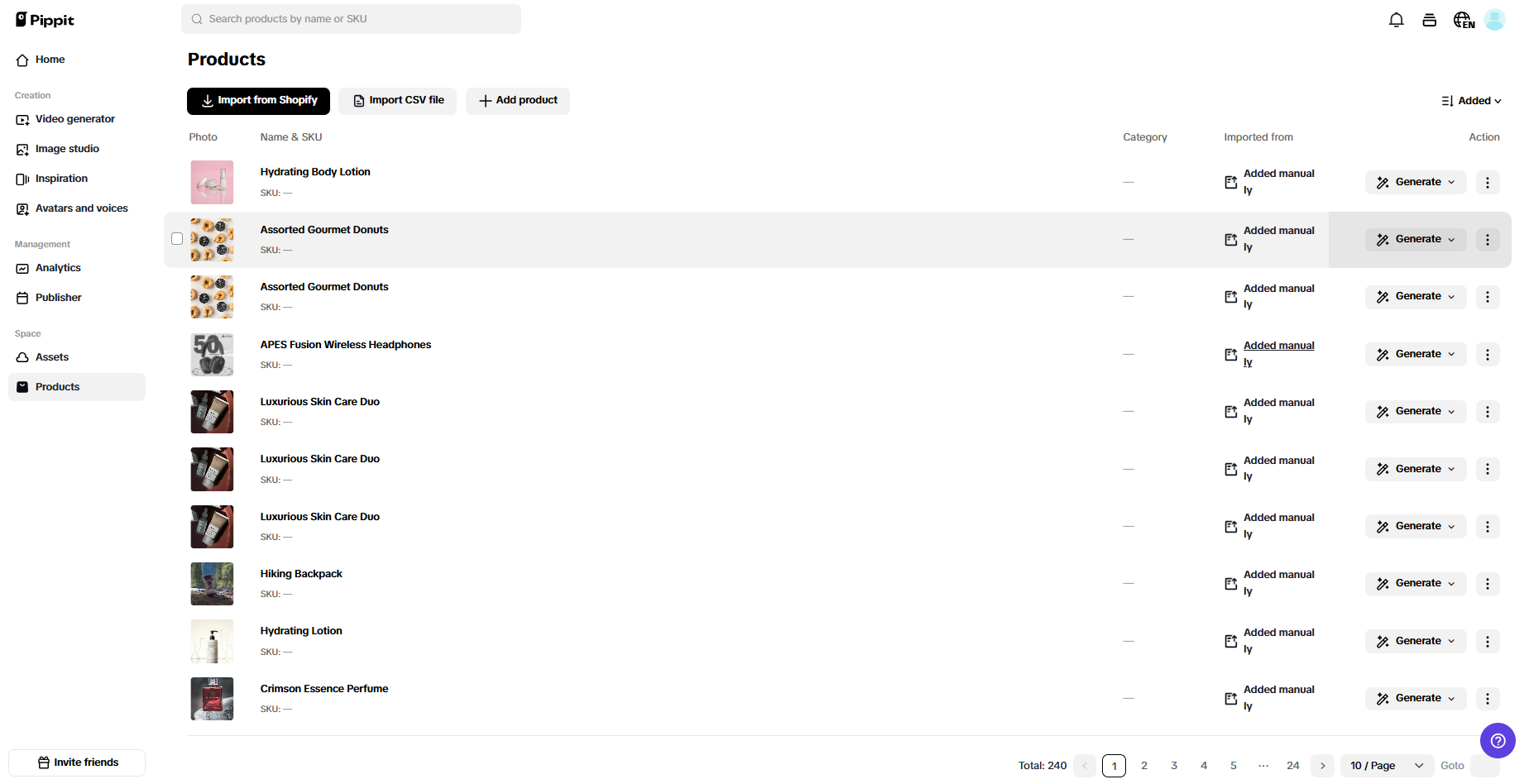 Connecting with e-commerce marketplaces