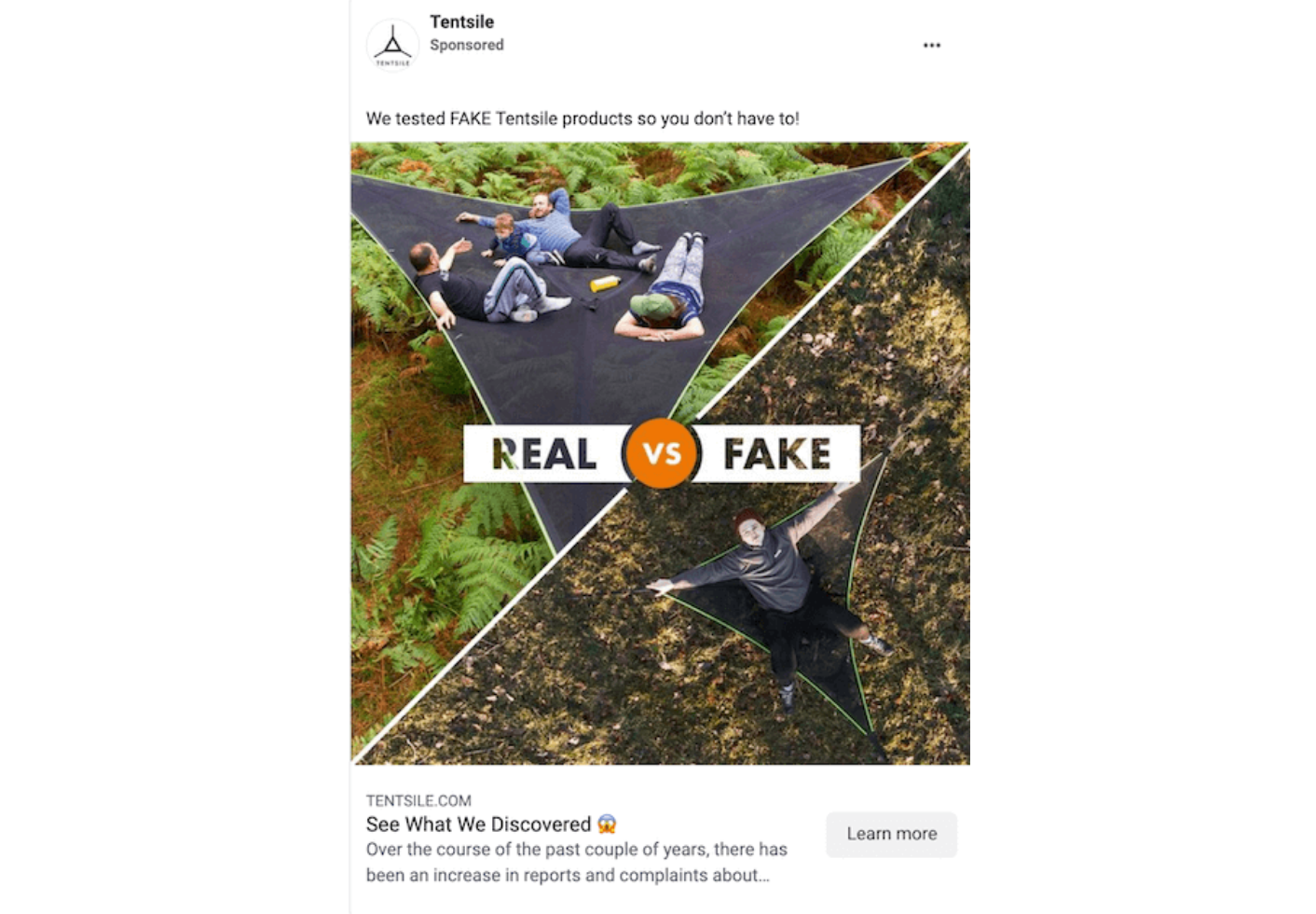 Палатки Tentsile в живописной обстановке на открытом воздухе