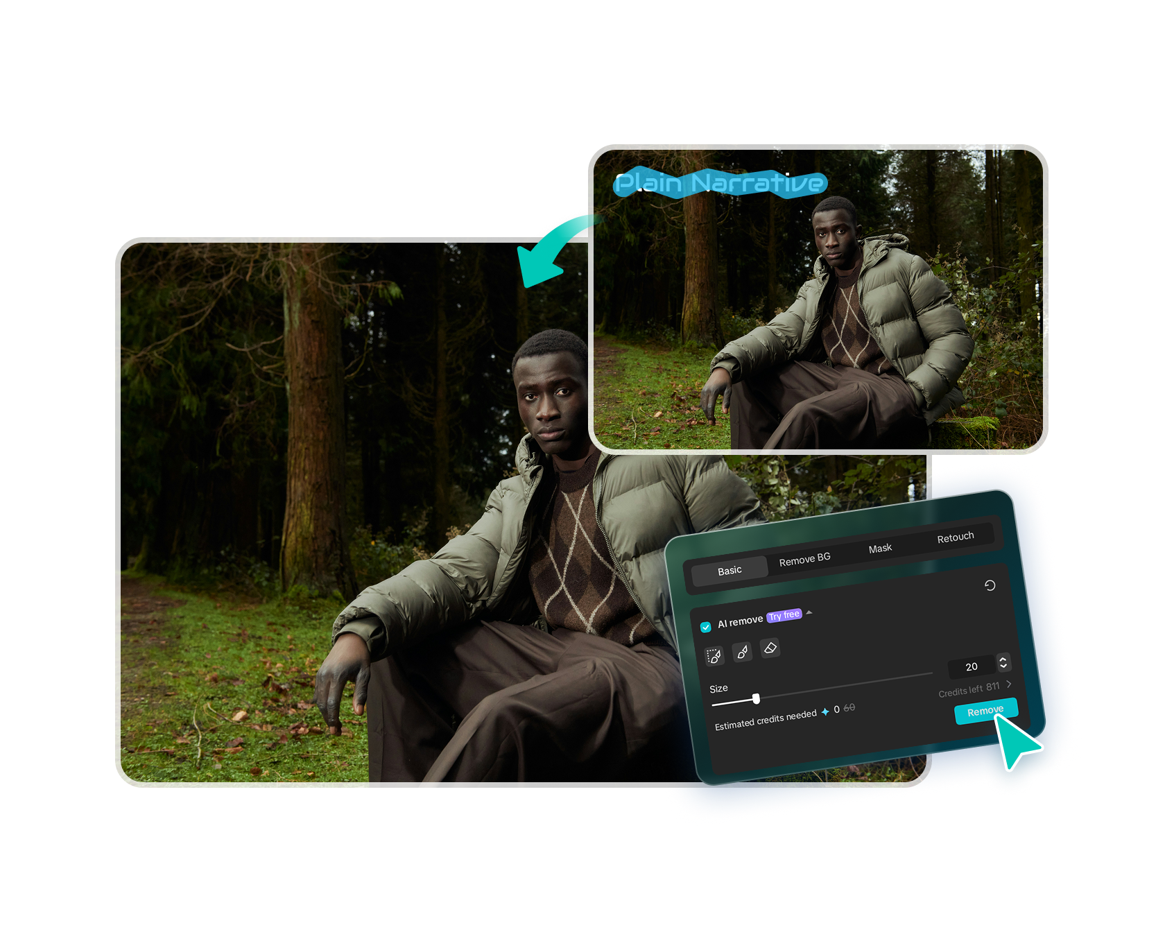 Remove Watermark from Videos with CapCut's AI watermark remover 