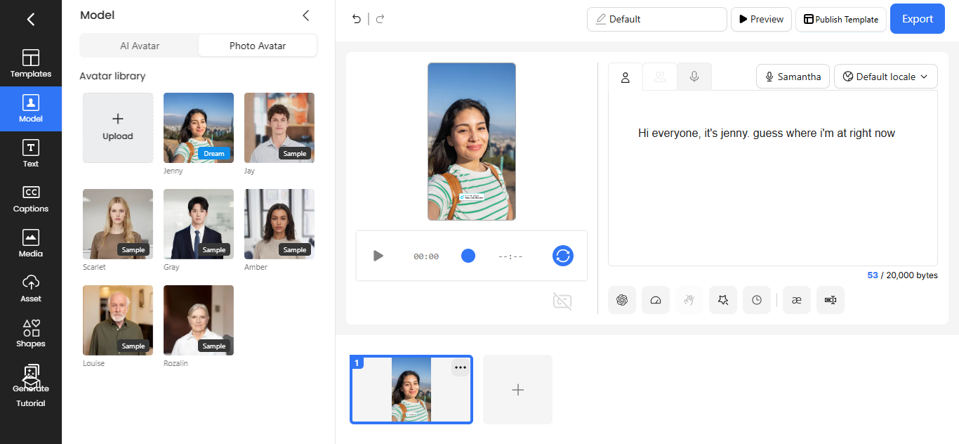 Heygen AI free alternative
