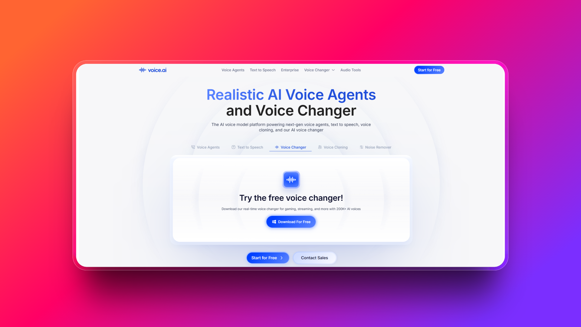 Changeur de voix en temps réel par Voice.ai
