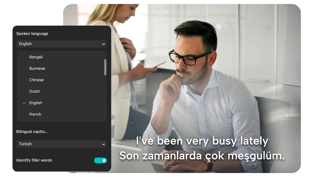 Supports bilingual languages for wider reach