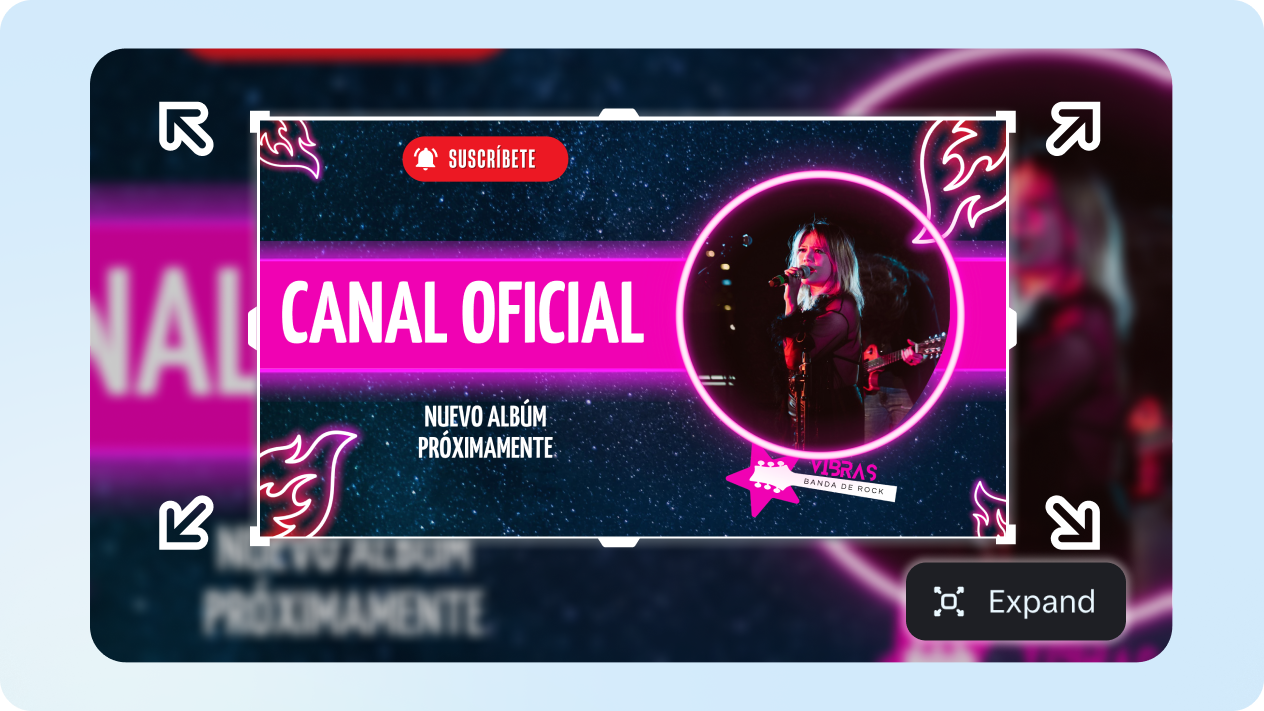 Crear banners para YouTube