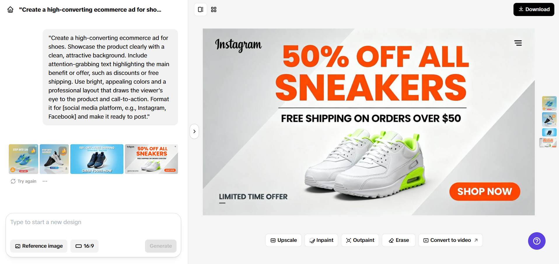 Finalize and export your image