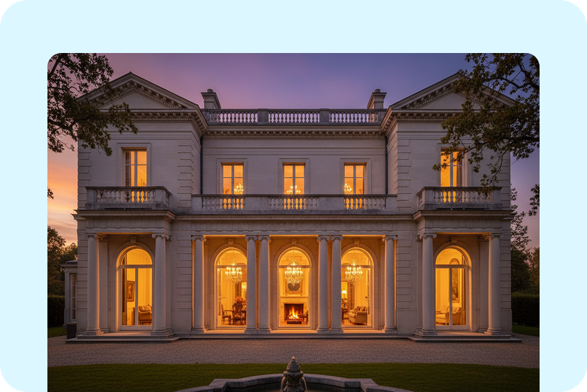  Exterior and interior designs