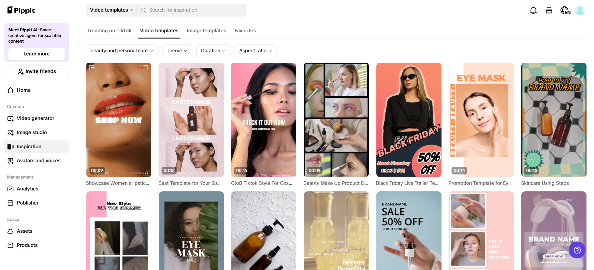 Customizable templates
