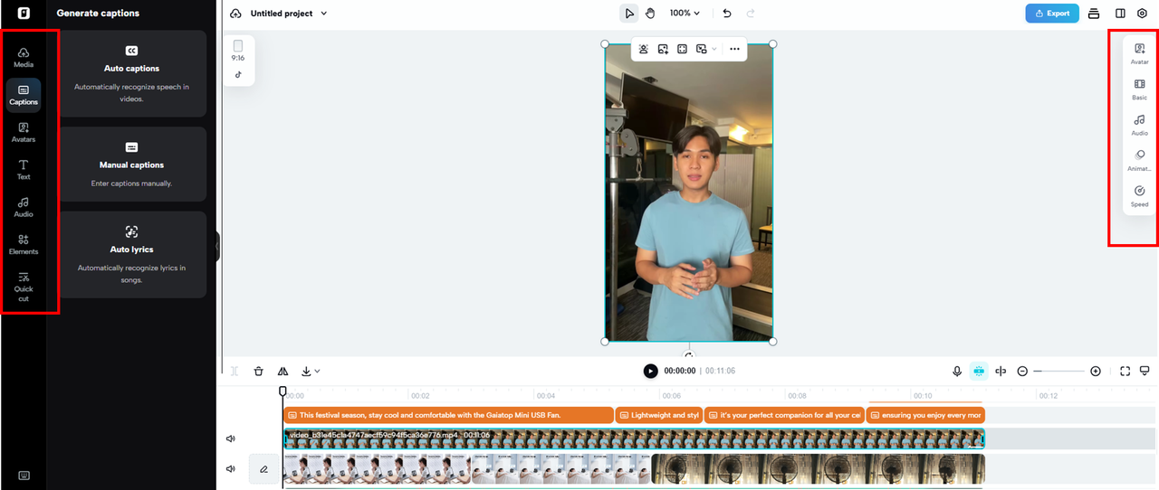 Edit your video