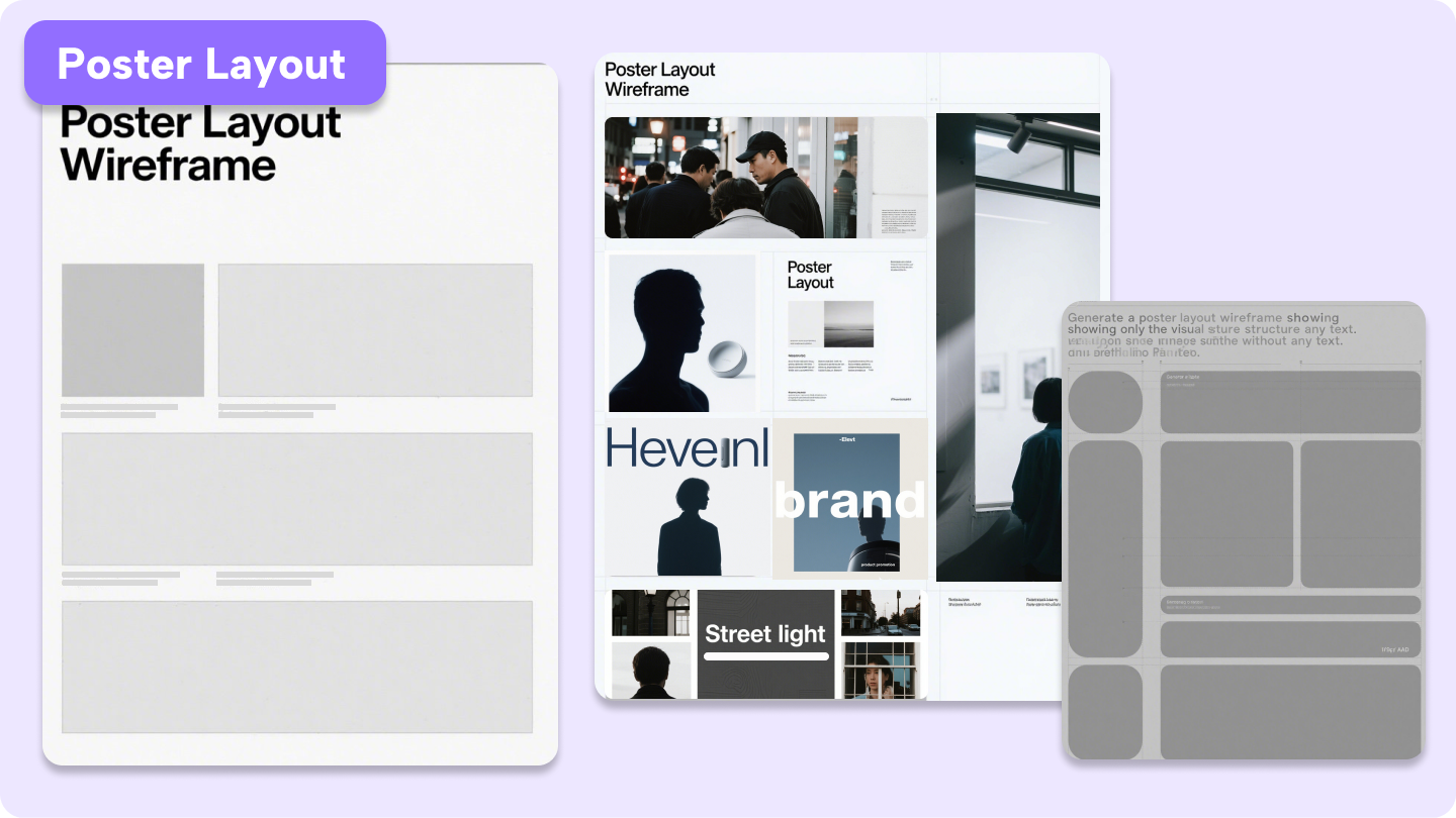 mise en page pour affiches