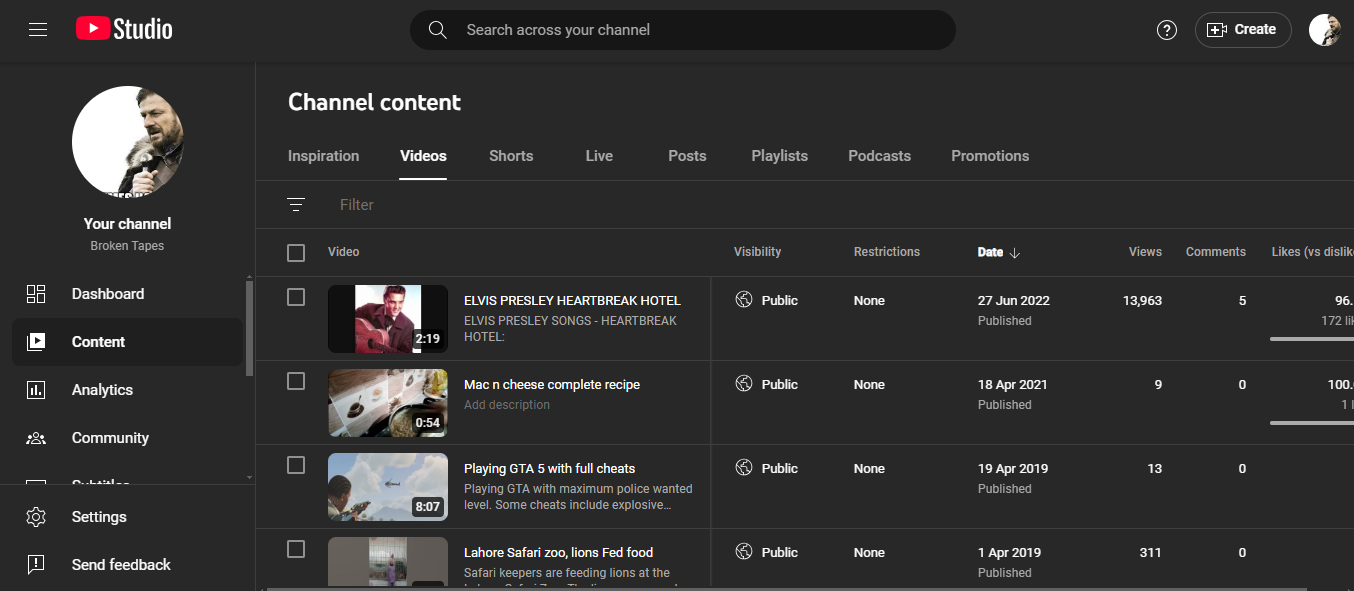 Buka Studio YouTube