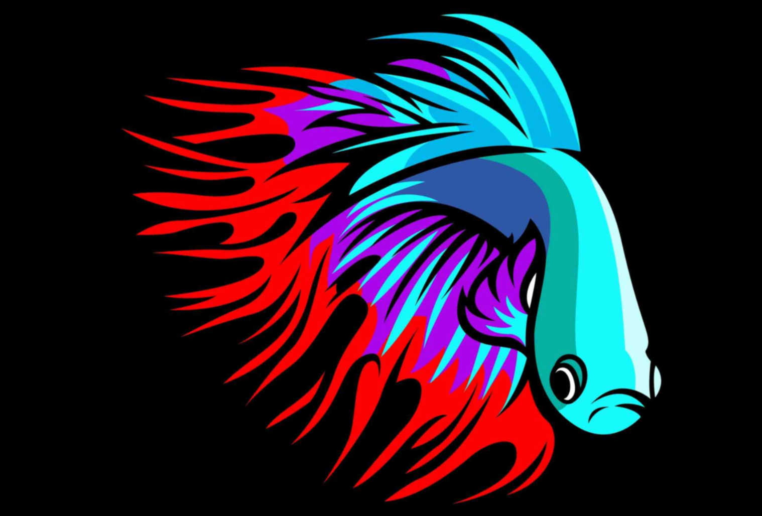 T-Shirt-Logo-Design mit trendigem Farbverlaufseffekt