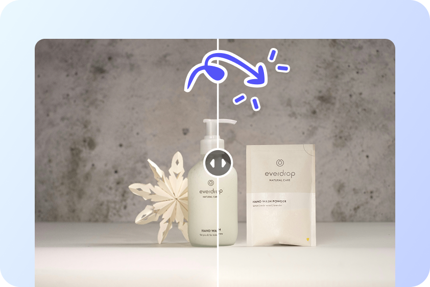 E-commerce product photo enhancement