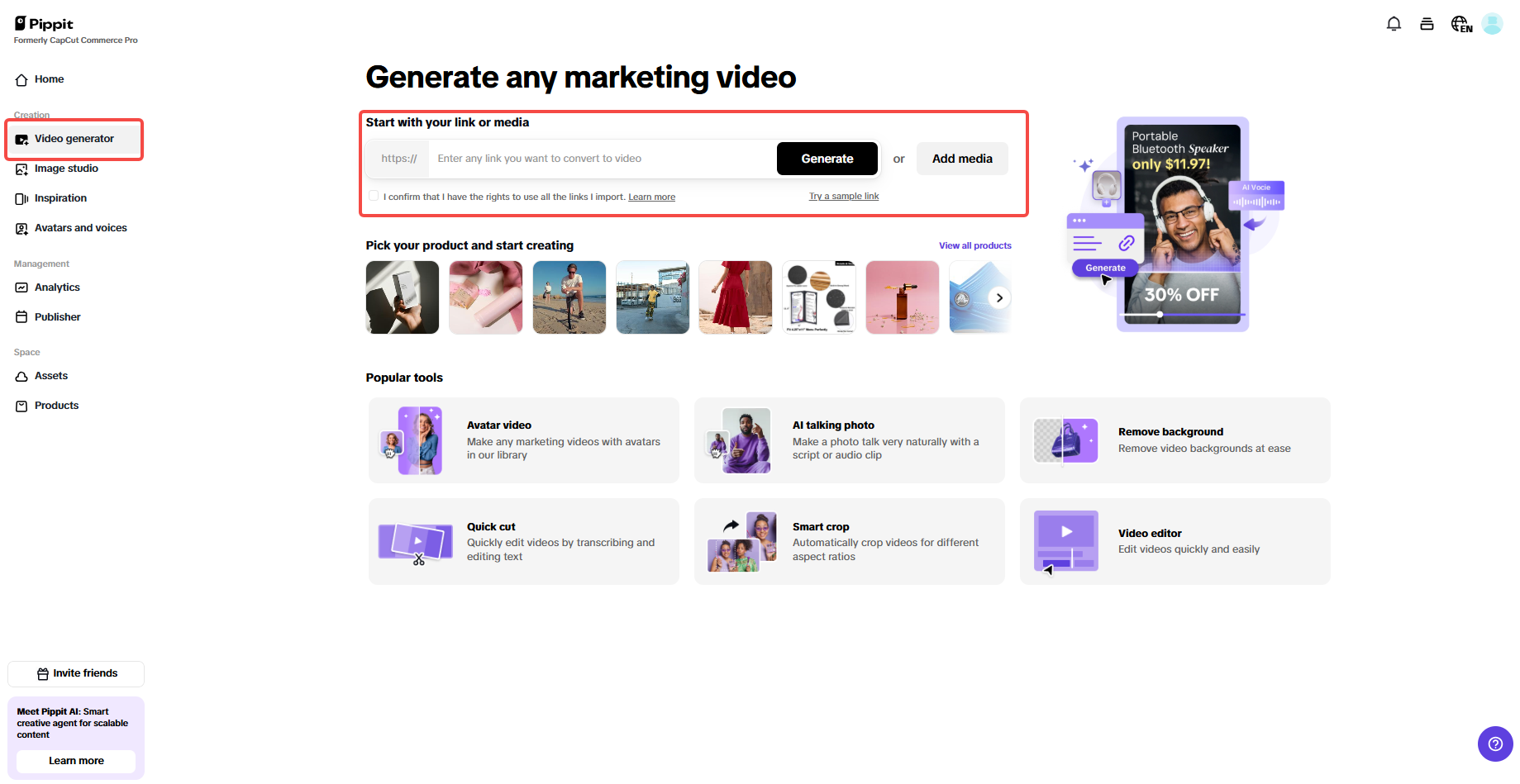 AI-generated video