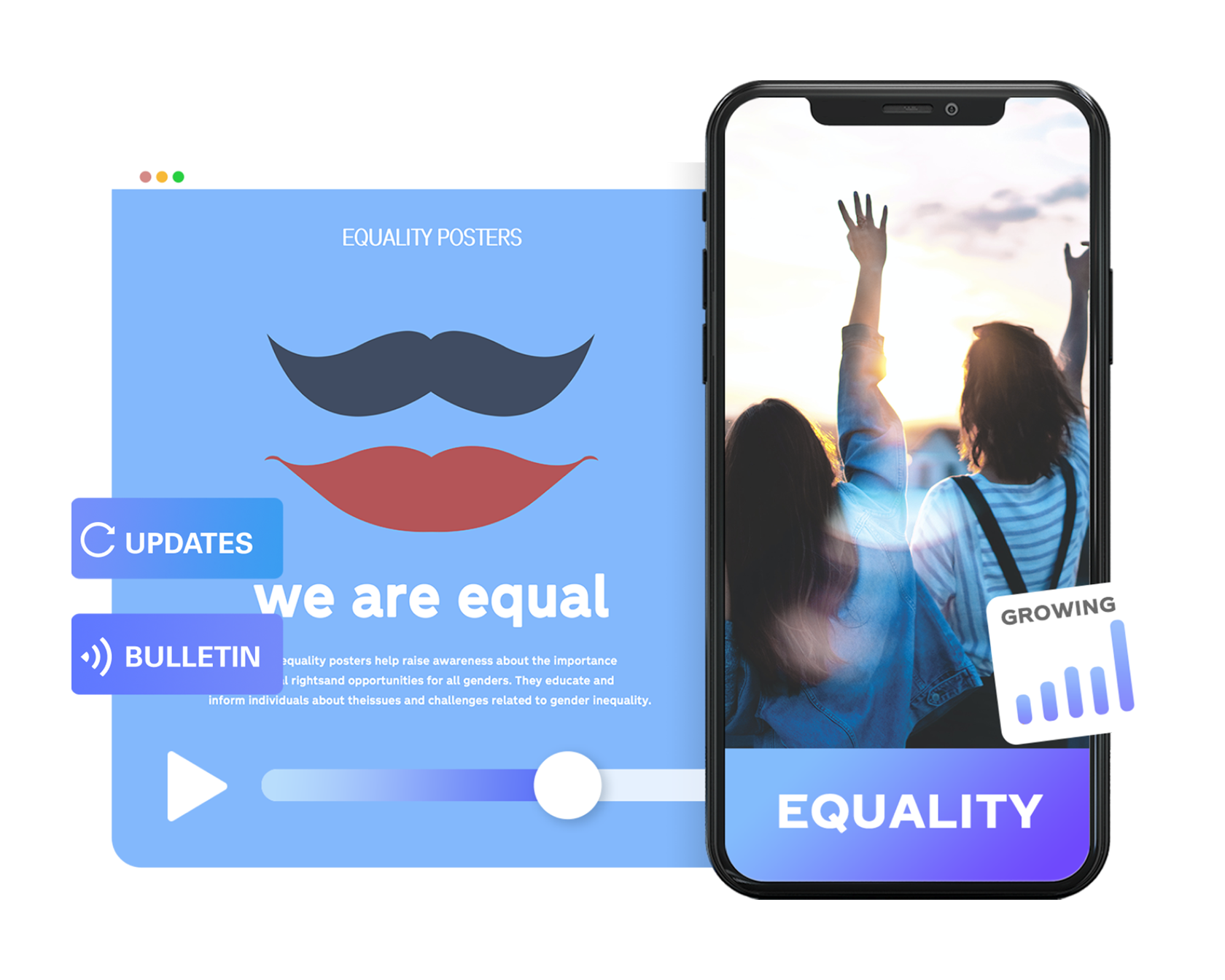 Free Gender Equality Poster Design Online
