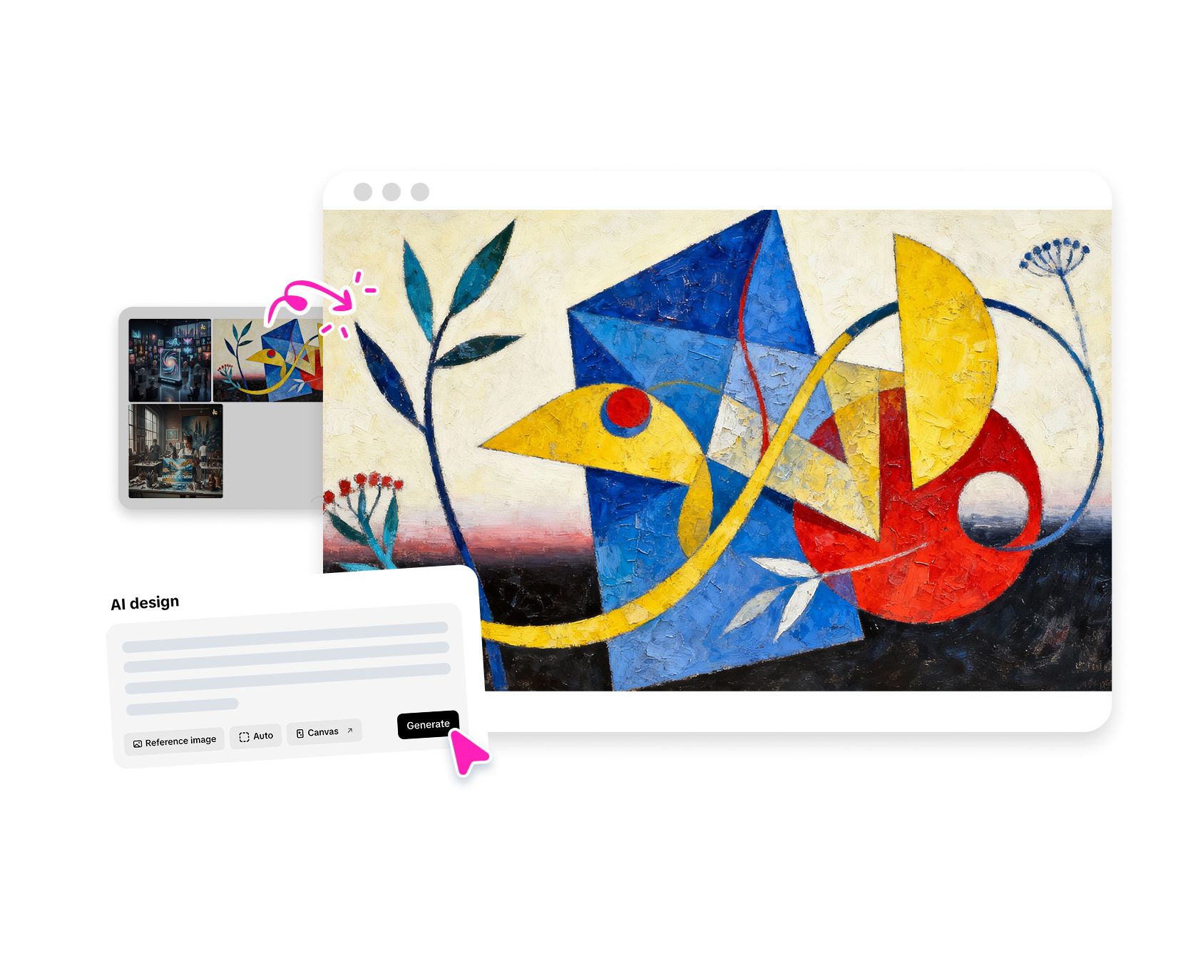 Generator aleatoriu de imagini AI online
