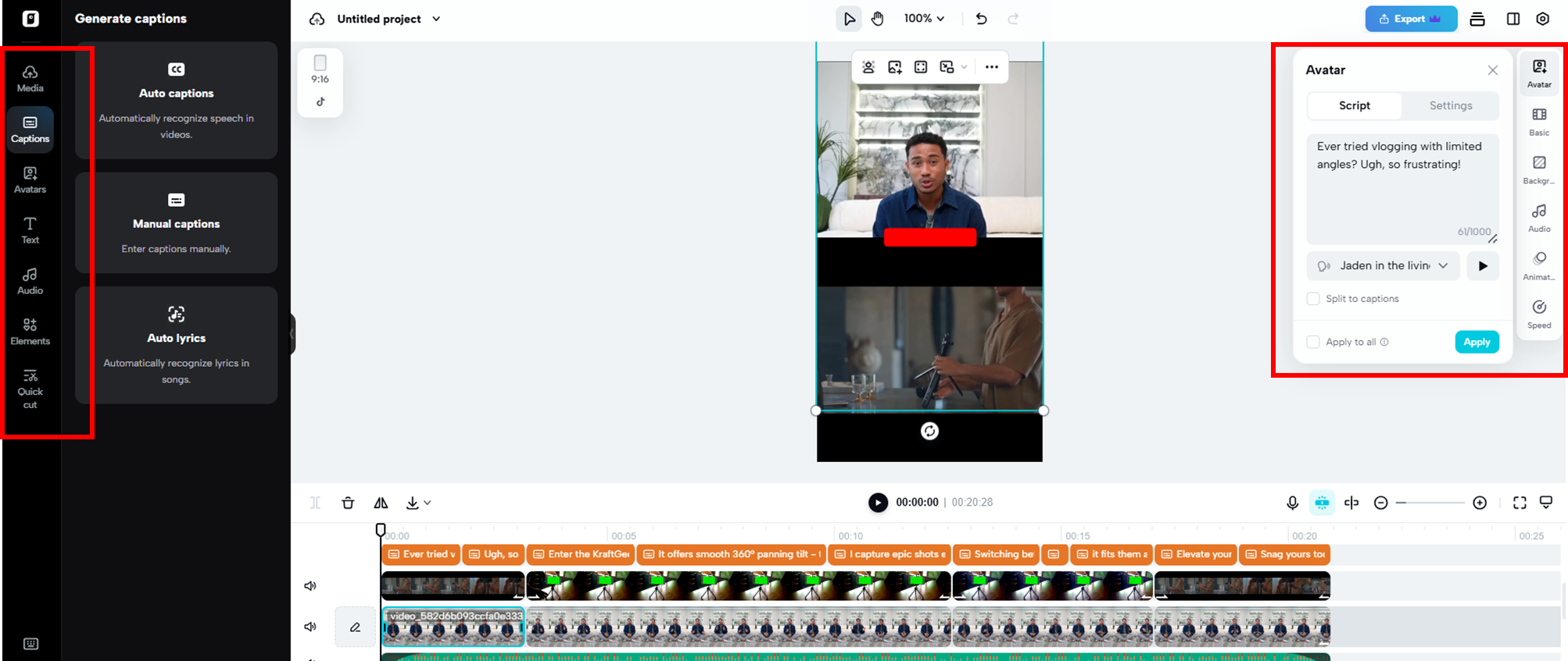 Take advantage of Pippit's advanced video editing tools