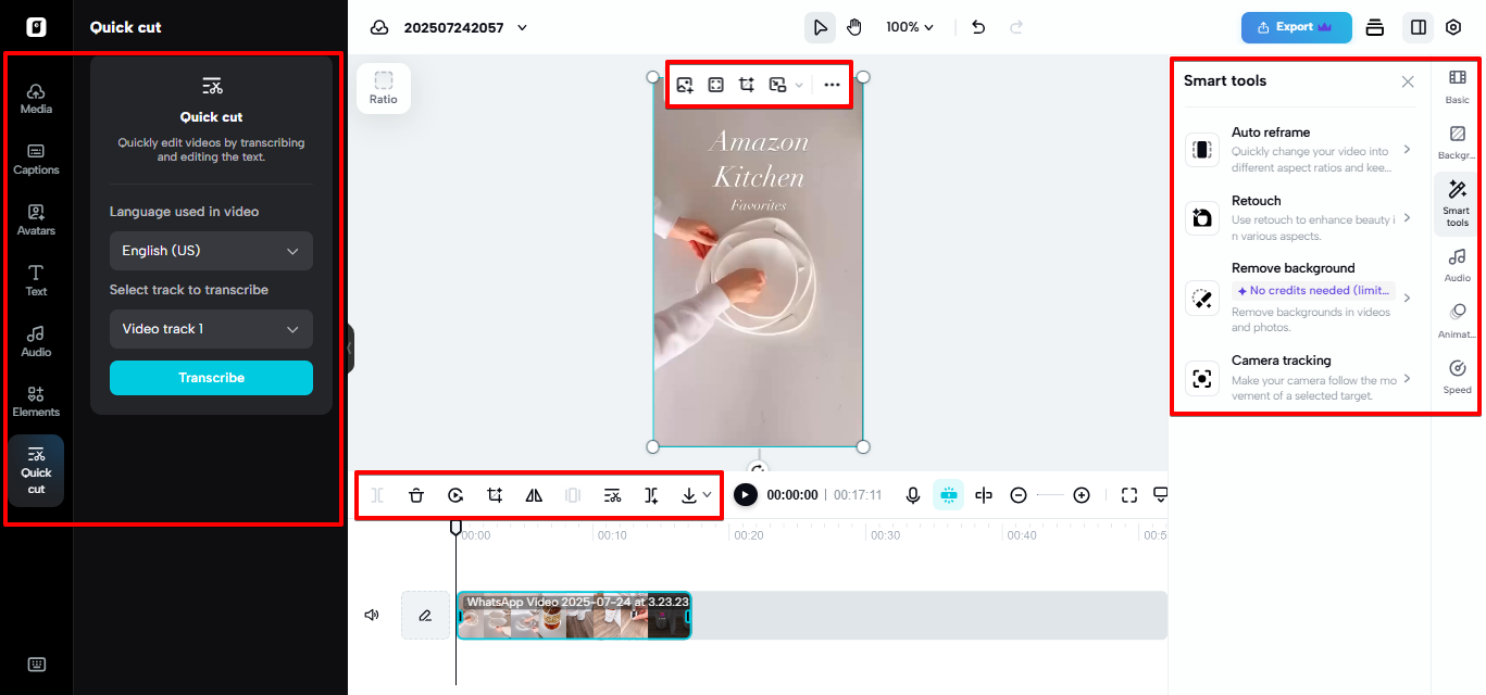 Generador de videos Pippit