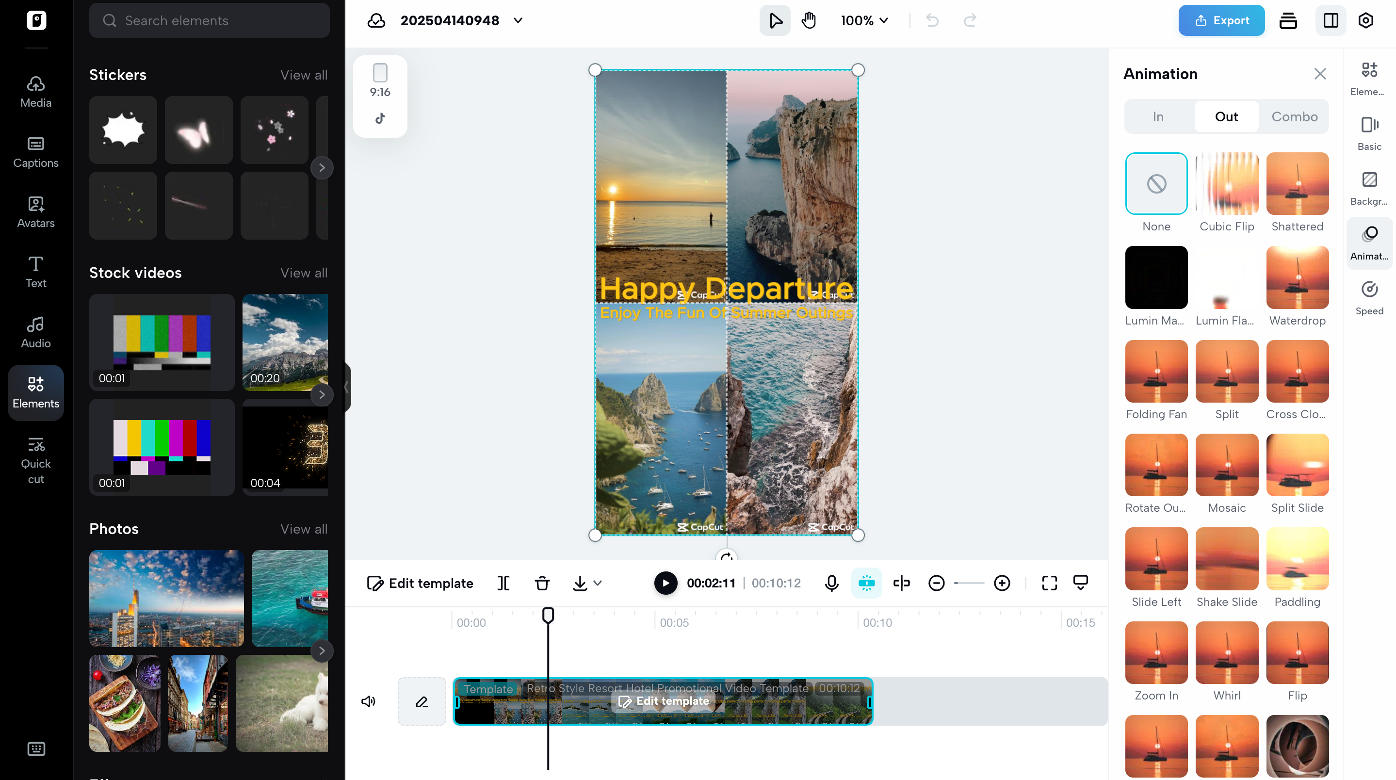 Enhance your intro with elements, music & animations