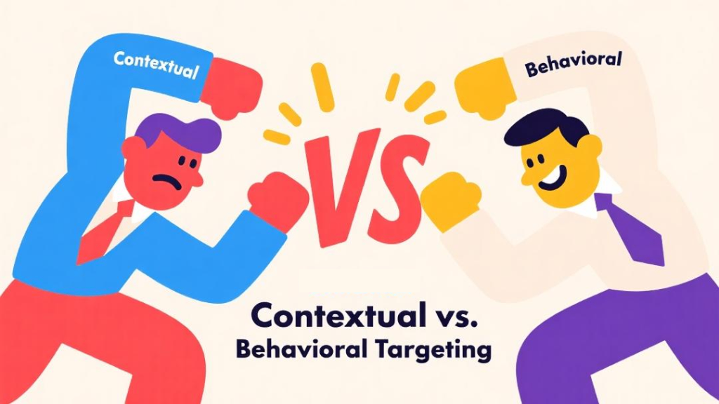 Contextual vs. behavioral targeting