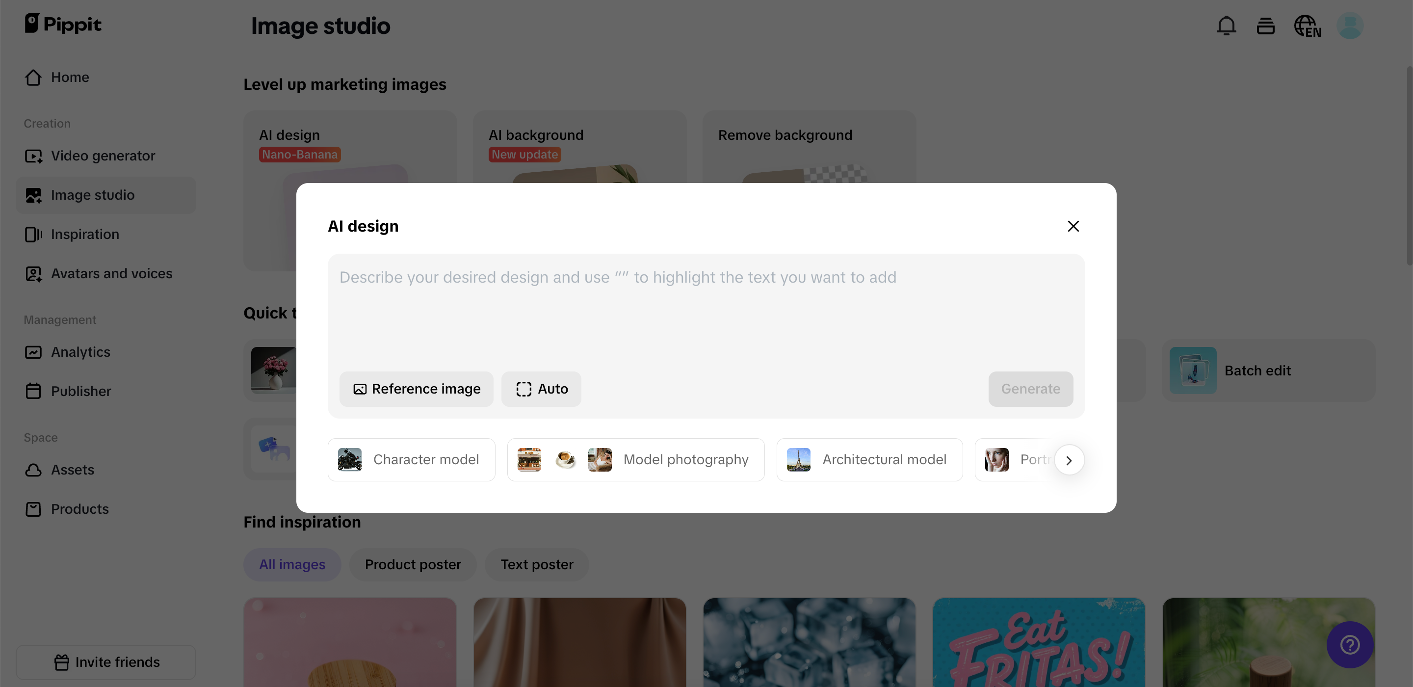 Add prompts and generate