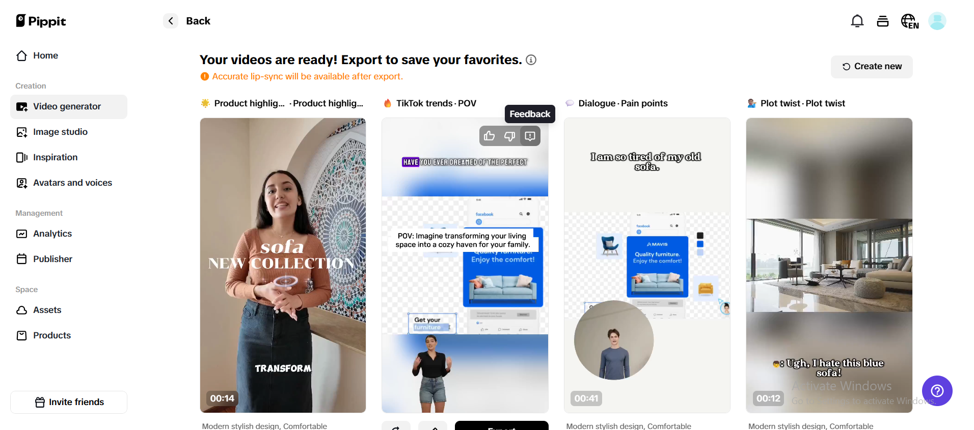Let AI create & edit your video