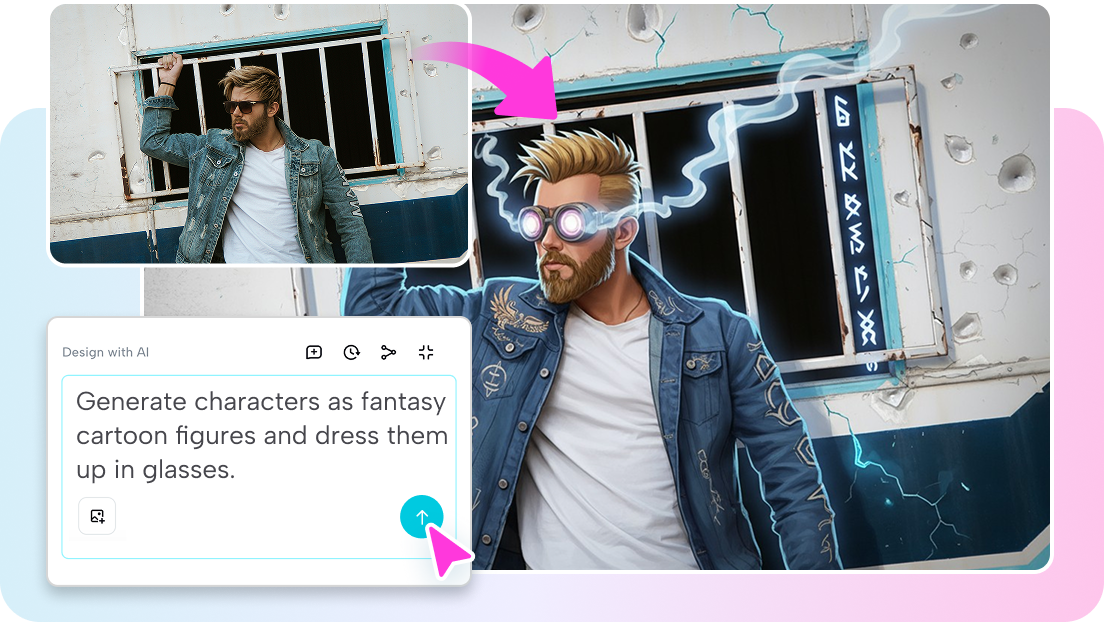 Turn selfie into any style