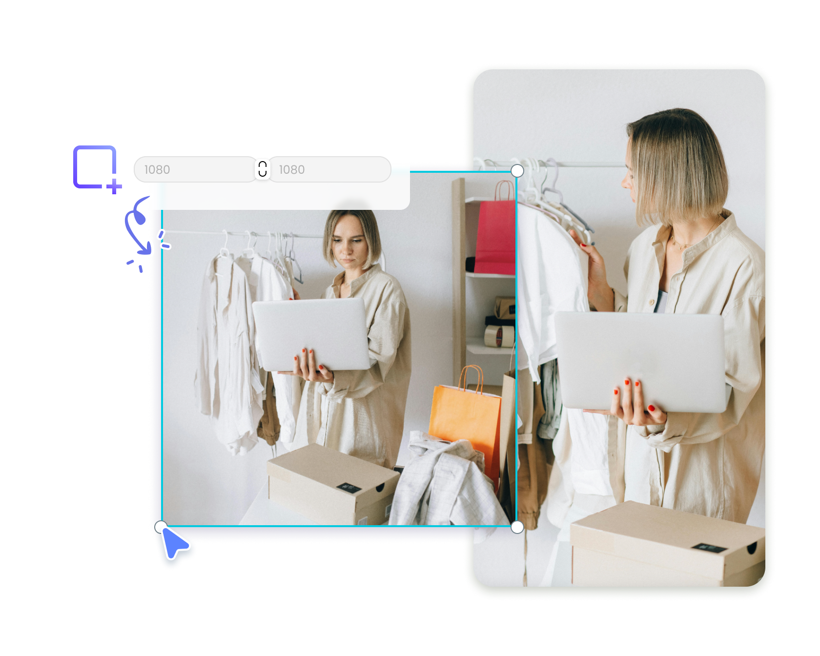 Resize Photo for Printing Online
