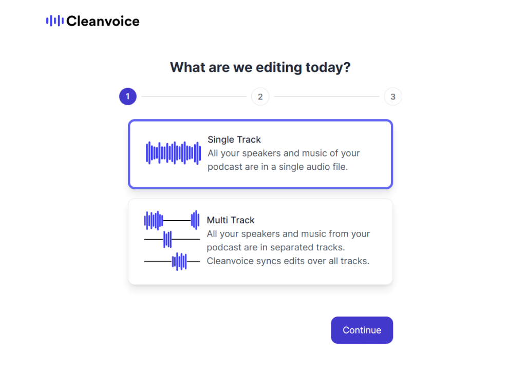 Clean voice - Melhor IA software de edição de podcast