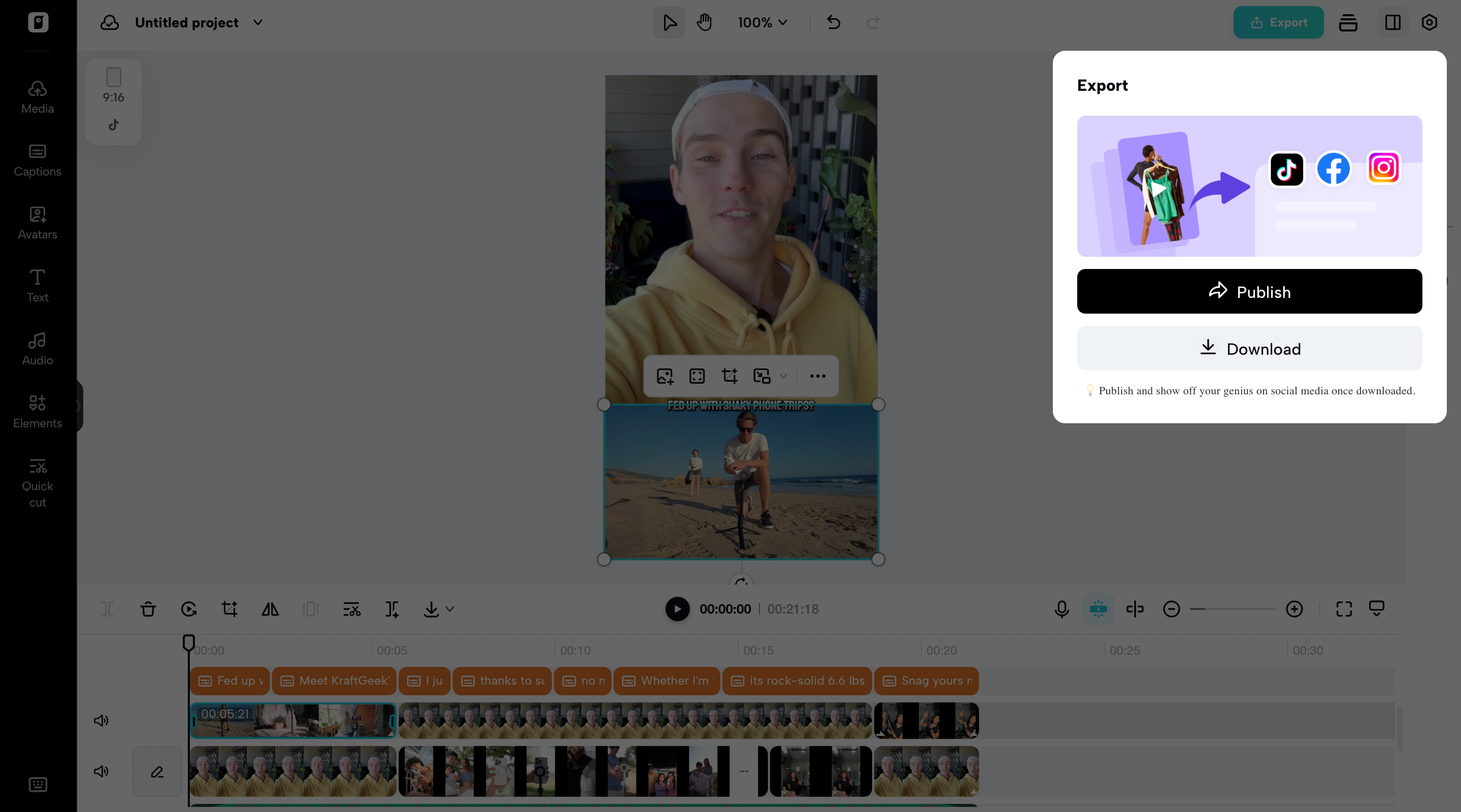 Download or publish