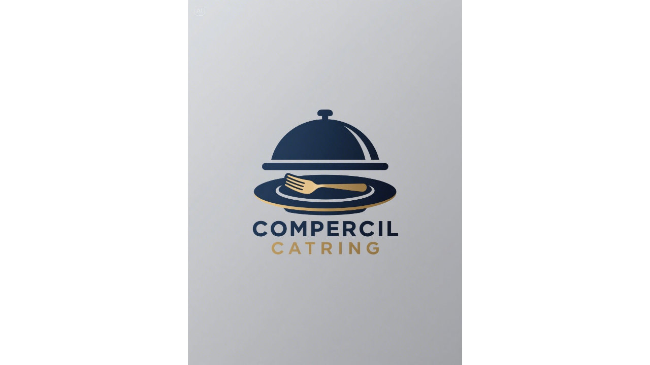 Food catering logo for corporate events
