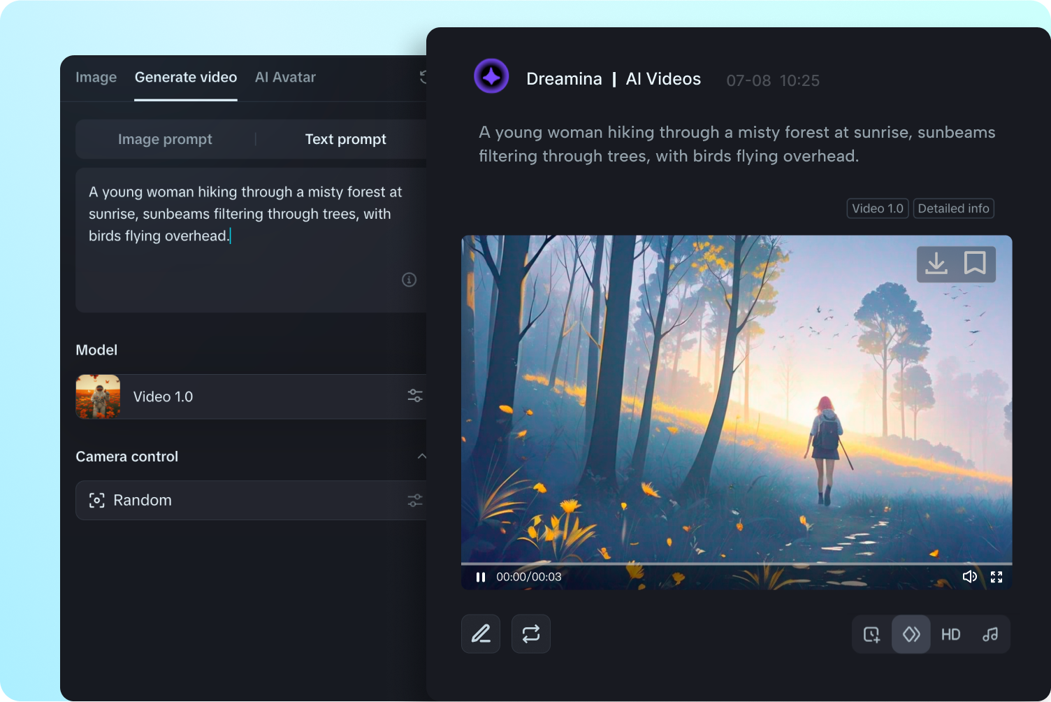 download ai video