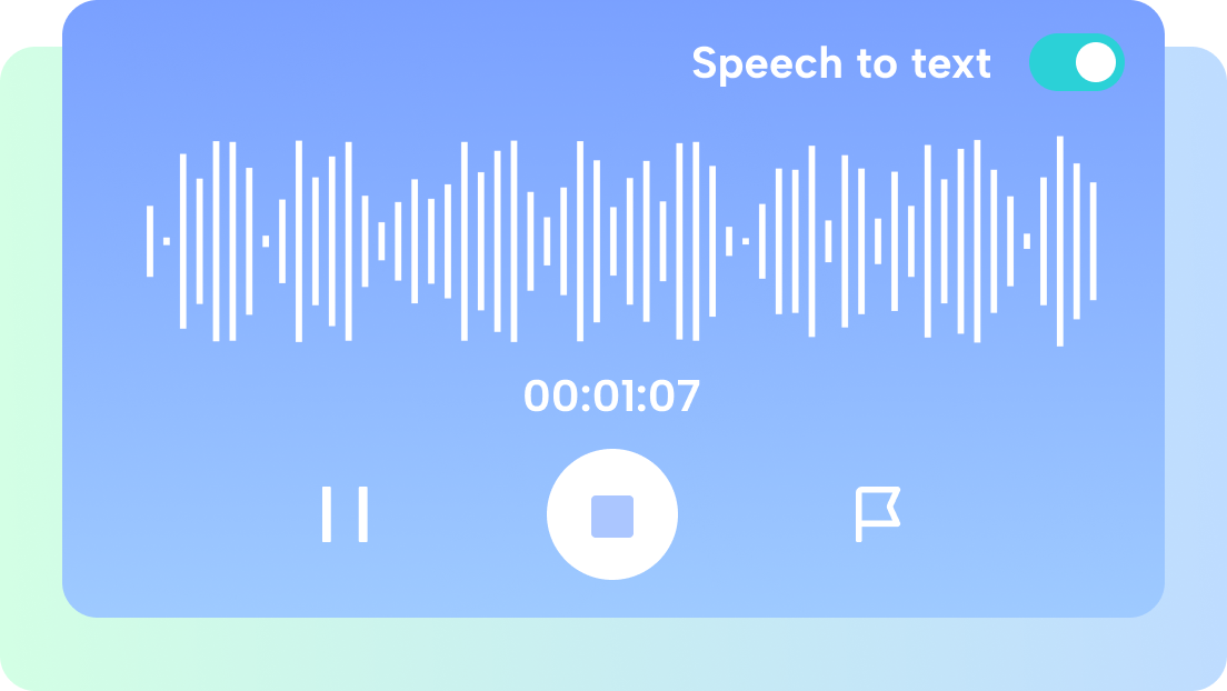 Trascrivi audio registrato con CapCut